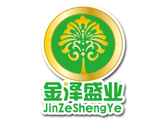 何錦江的北京金澤盛業(yè)商業(yè)服務有限公司logo設計