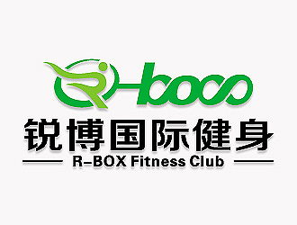 彭波的銳博國際健身logo設(shè)計