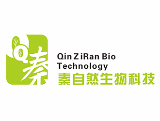 AR科技核心~雪狐設(shè)計的秦自然生物科技 QinZiRan BioTechnologylogo設(shè)計