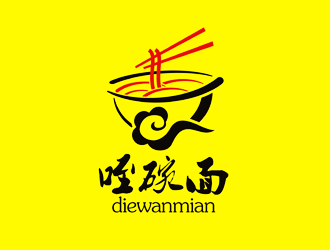 譚家強(qiáng)的咥碗面logo設(shè)計