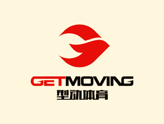 譚家強(qiáng)的GETMOVING 型動(dòng)體育logo設(shè)計(jì)