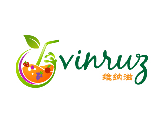 曉熹的維納滋果汁飲料品牌商標logo設(shè)計