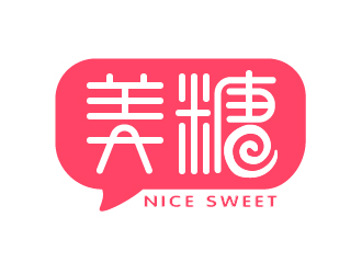 張陽的美糖APP字體文字logo設(shè)計logo設(shè)計