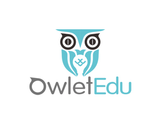 周國強的OwletEdu 卡通貓頭鷹logo設(shè)計