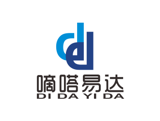 湯儒娟的嘀嗒易達(dá) 物流電商標(biāo)志logo設(shè)計