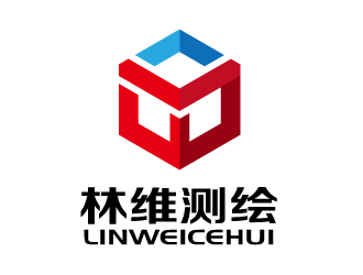 張俊的林維測繪logo設(shè)計