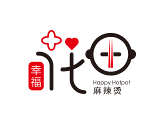 孫金澤的幸?；ㄌ锫槔睜C （Happy Hotpot）logo設(shè)計(jì)