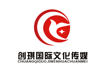 創(chuàng)琪(北京)國(guó)際文化傳媒有限公司logo設(shè)計(jì)