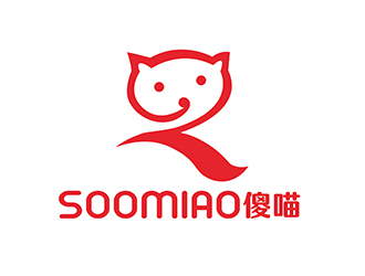 潘樂(lè)的SOOMIAO 傻喵兒童標(biāo)志設(shè)計(jì)logo設(shè)計(jì)