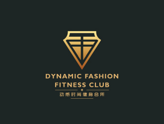動感時(shí)尚健身會所logo設(shè)計(jì)