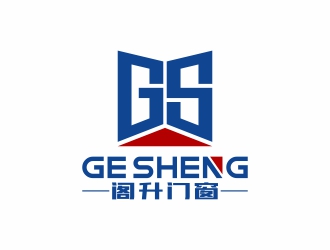 劉小勇的“閣升” 牌門窗l(fā)ogo設(shè)計(jì)