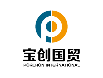 張俊的PORCHON INTERNATIONAL 寶創(chuàng)國貿(mào)logo設(shè)計