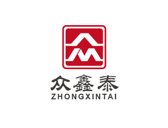 朱紅娟的西安眾鑫泰貿(mào)易有限公司logo設計