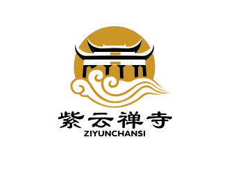 倪振亞的紫云禪寺logo設(shè)計