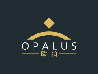 鄭錦尚的Opalus歐泊logo設(shè)計