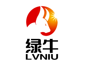 余亮亮的綠牛logo設(shè)計