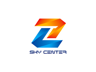 中天聲耀(英文名:Acousto-Optic Sky)logo設(shè)計(jì)