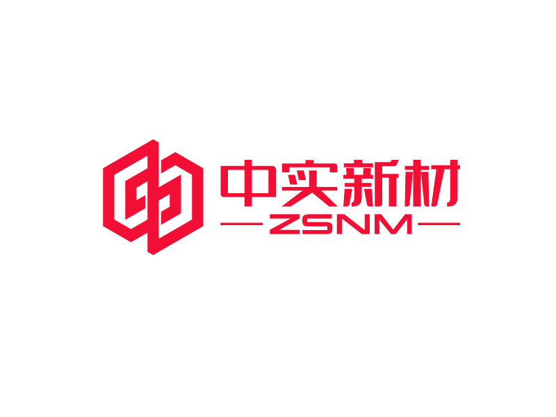 唐國強(qiáng)的ZSNM/中實(shí)新材/中實(shí)新材(北京)科技有限公司logo設(shè)計(jì)