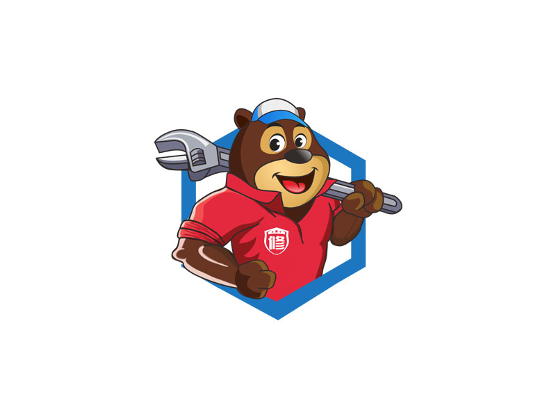 郭慶忠的熊熊養(yǎng)、熊大養(yǎng)、熊二養(yǎng)logo設計
