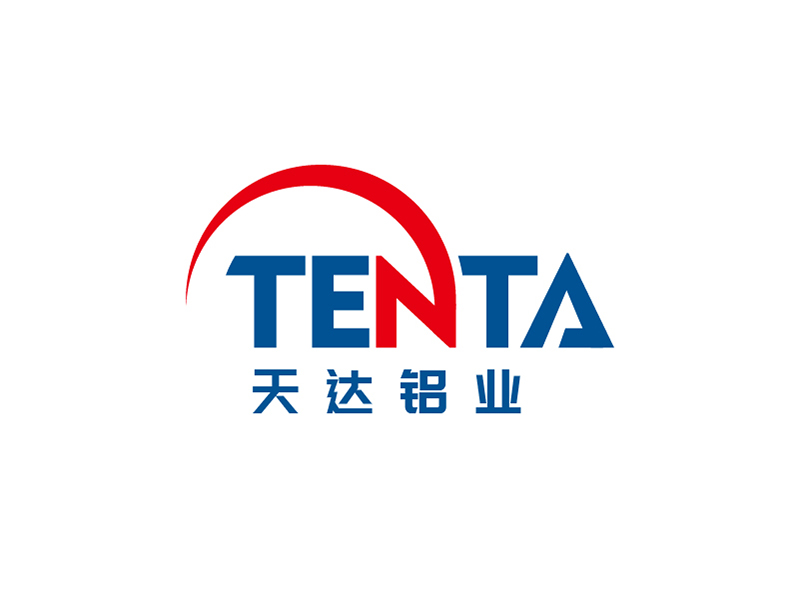 潘鋼的天達鋁業(yè) Tenta Aluminumlogo設(shè)計