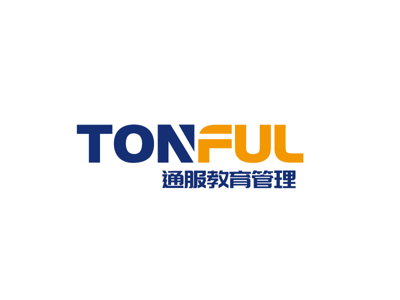 張俊的T0NFUL通服教育管理logo設(shè)計(jì)