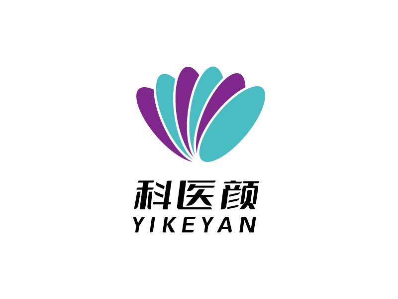 李寧的科醫(yī)顏logo設計