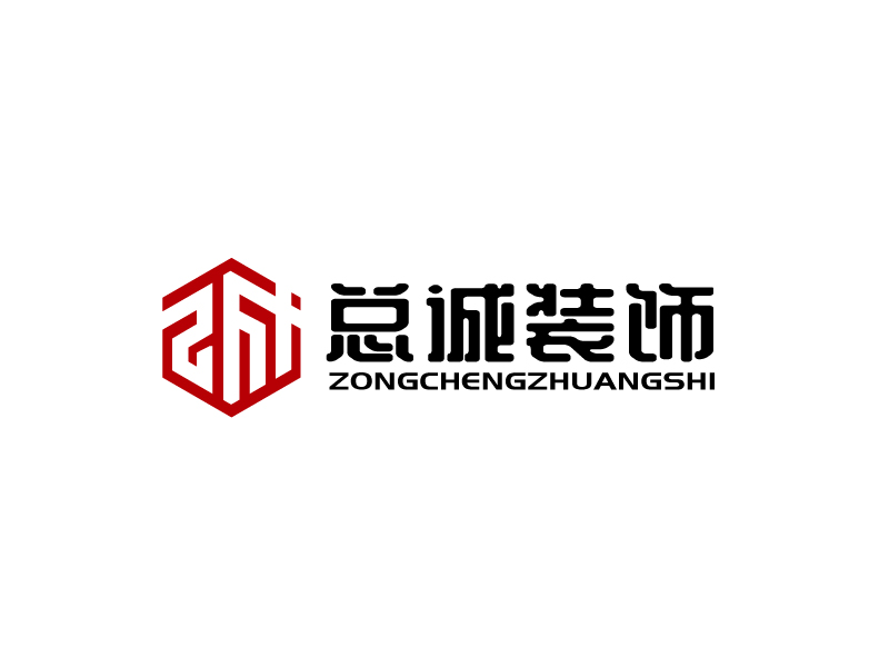 張俊的上?？傉\裝飾材料有限公司logologo設(shè)計(jì)