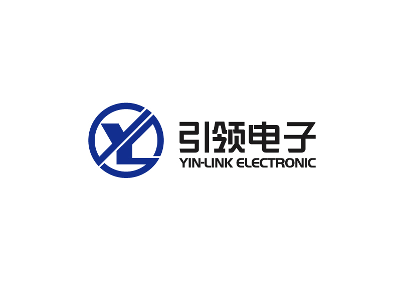 唐國強的引領(lǐng)電子/Yin-Link Electroniclogo設(shè)計