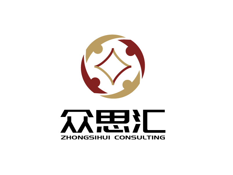 張俊的眾思匯財稅 zhongsihui consultinglogo設(shè)計