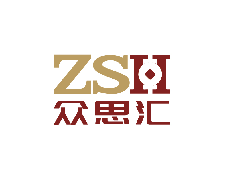 張俊的眾思匯財稅 zhongsihui consultinglogo設(shè)計