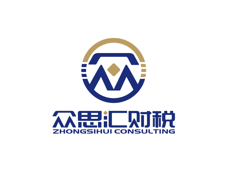 張俊的眾思匯財稅 zhongsihui consultinglogo設(shè)計