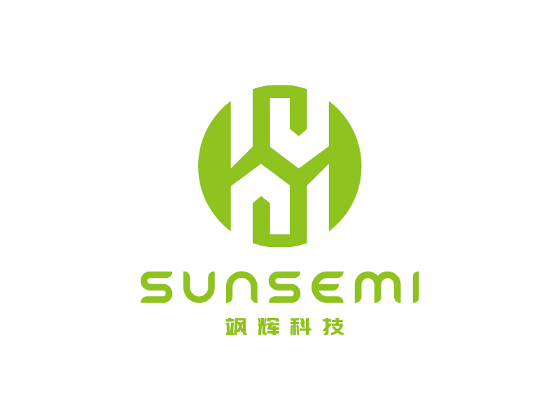 李寧的Sunsemi/颯輝科技(蘇州)有限公司logo設(shè)計