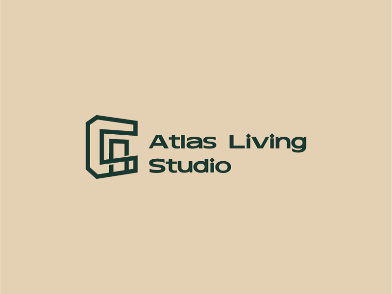 楊忠的Atlas Living Studiologo設(shè)計