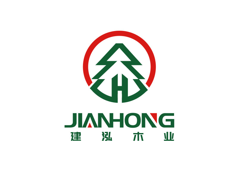 朱紅娟的太倉市建泓木業(yè)有限公司logo設(shè)計(jì)