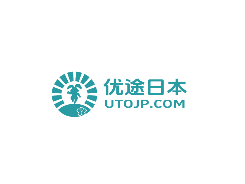 張俊的優(yōu)途日本 utojp.comlogo設計