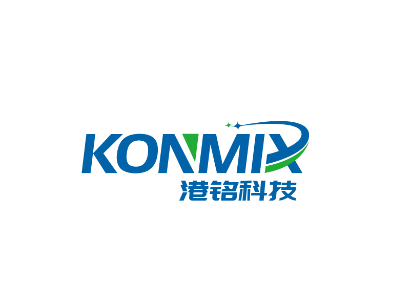 張俊的KONMIX  + 港銘科技logo設(shè)計