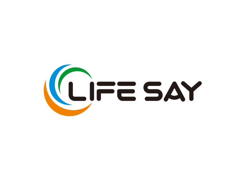 譚家強的life say / LIFE SAYlogo設計