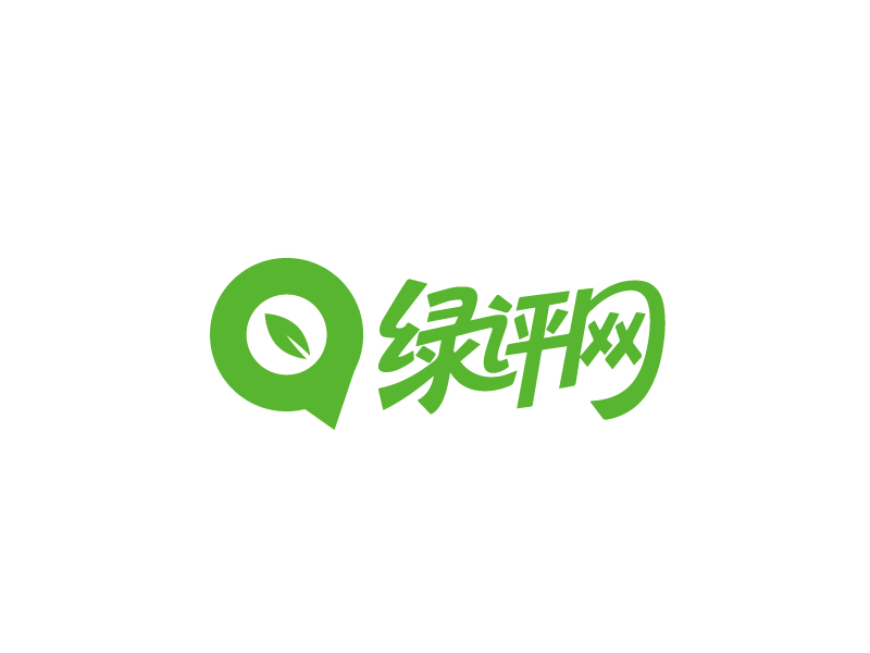 張俊的綠評網(wǎng)  字體設(shè)計logo設(shè)計