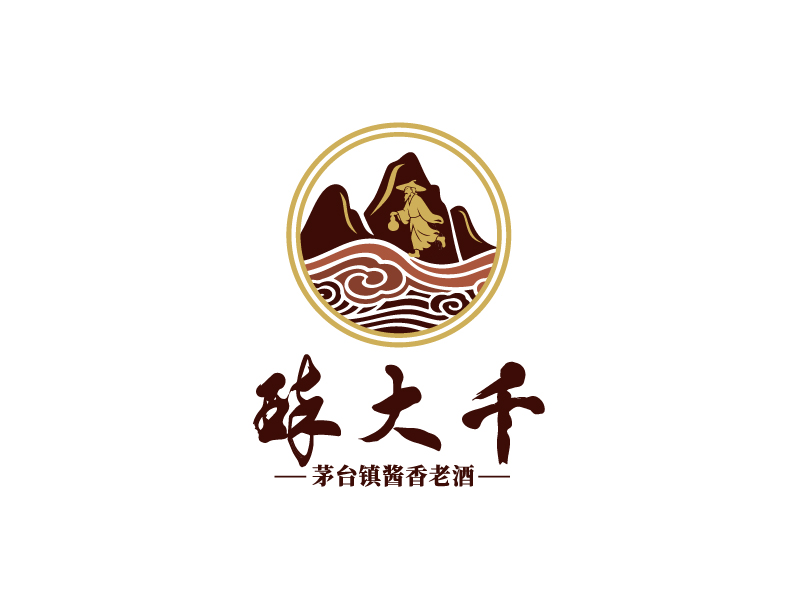 張俊的醉大千logo設(shè)計(jì)
