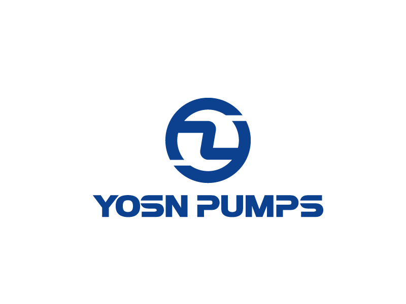 張俊的用YOSN PUMPS字母，涌順泵業(yè)結(jié)合設(shè)計(jì)。也可以不用中文logo設(shè)計(jì)