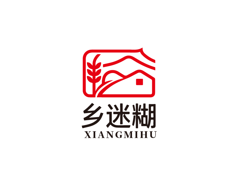 張俊的鄉(xiāng)迷糊logo設(shè)計